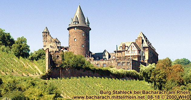 Mittelrhein Burg Stahleck Bacharach am Rhein
